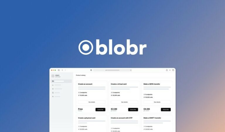 Blobr obtiene otros 5.4 millones para la monetización de API