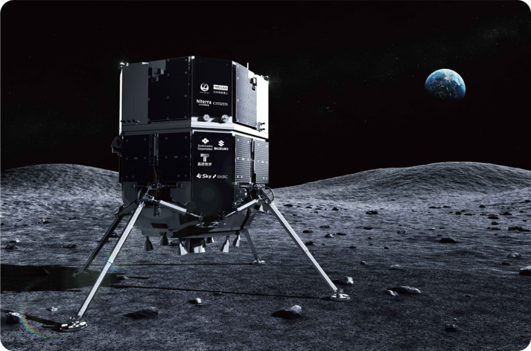 ispace presenta un módulo que volará a la luna en 2026