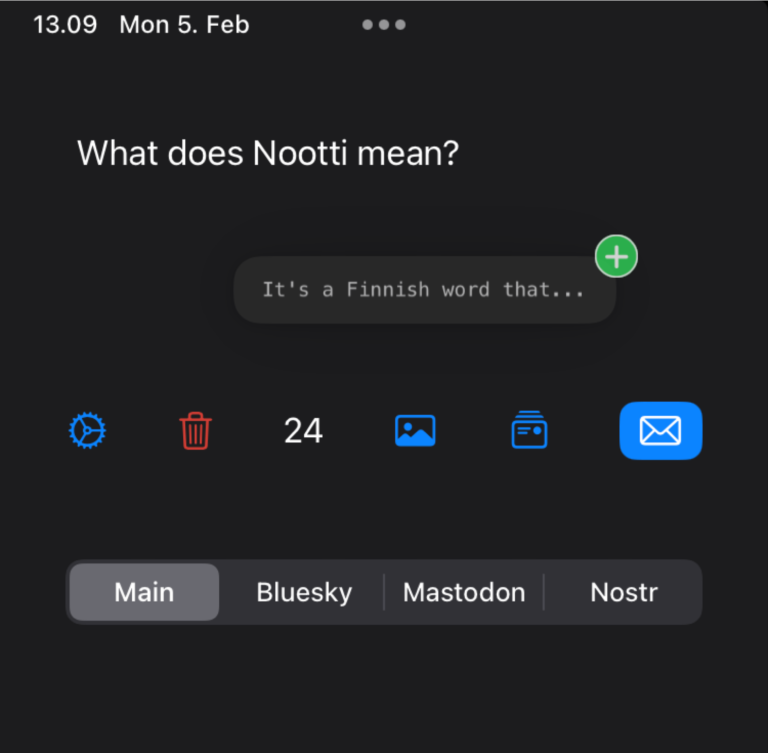¿Decidir entre Bluesky, Mastodon y Nostr?  Nootti permite publicar en los tres