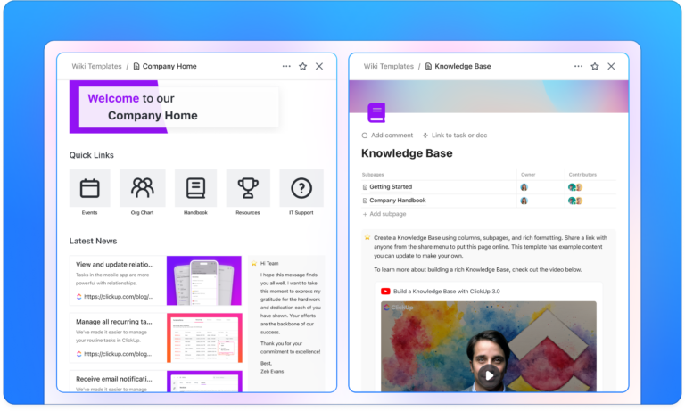 ClickUp quiere enfrentarse a Notion y Confluence con su nueva base de conocimientos basada en IA