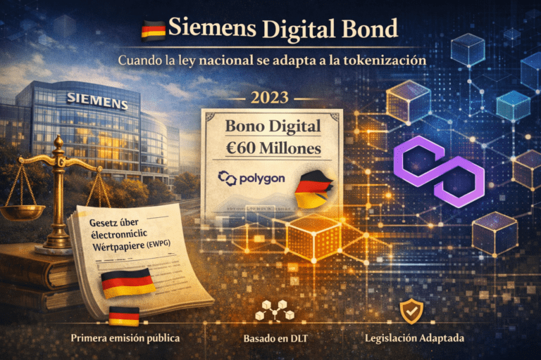 Siemens revolucionó las finanzas con su primer bono digital de 60 millones de euros bajo la nueva ley alemana