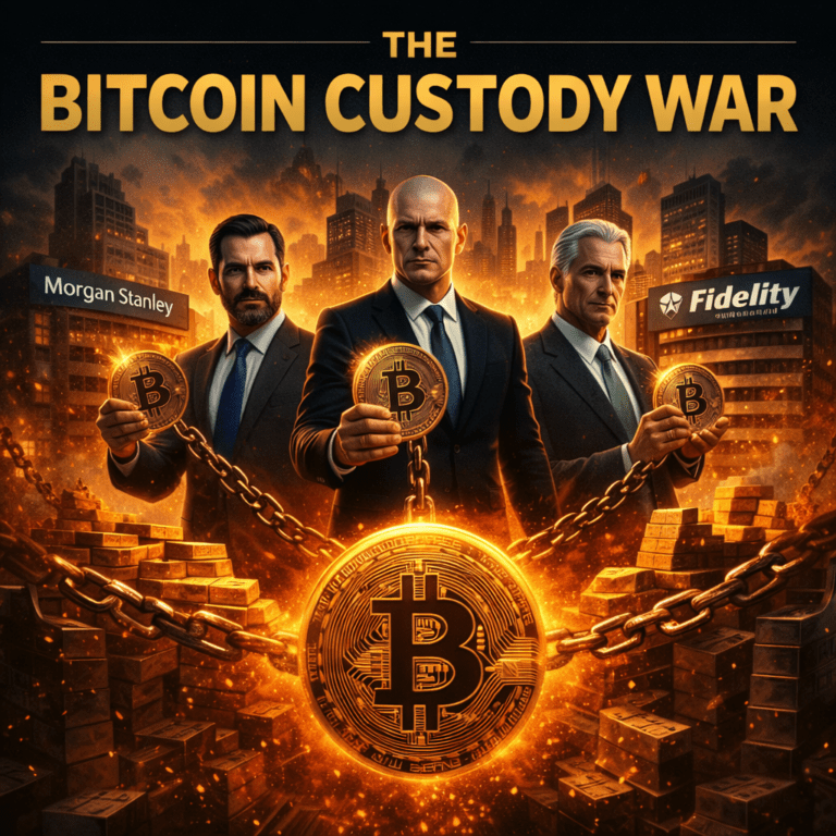 Morgan Stanley y la nueva guerra financiera: de los ETFs a la custodia de Bitcoin