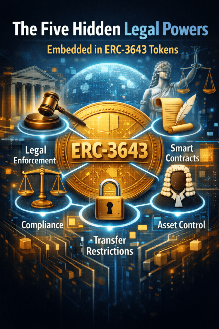 ERC-3643: el estándar que dota de poder jurídico a los tokens en la blockchain