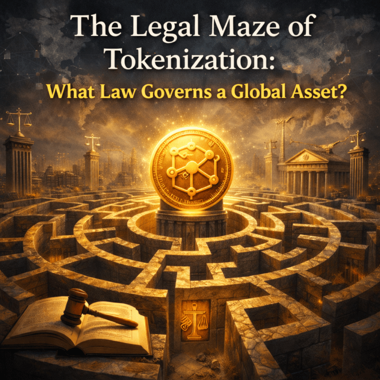 El laberinto legal de la tokenización: ¿qué ley rige un activo global?