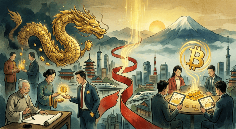 China, Japón, el oro y Bitcoin: la silenciosa rebelión contra el dinero político