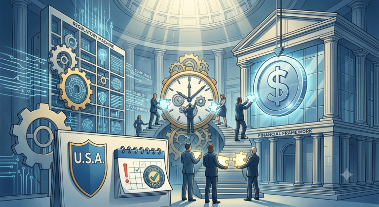 El nuevo marco regulatorio para stablecoins en EE.UU. entra en su fase final tras la fecha límite de la Ley GENIUS