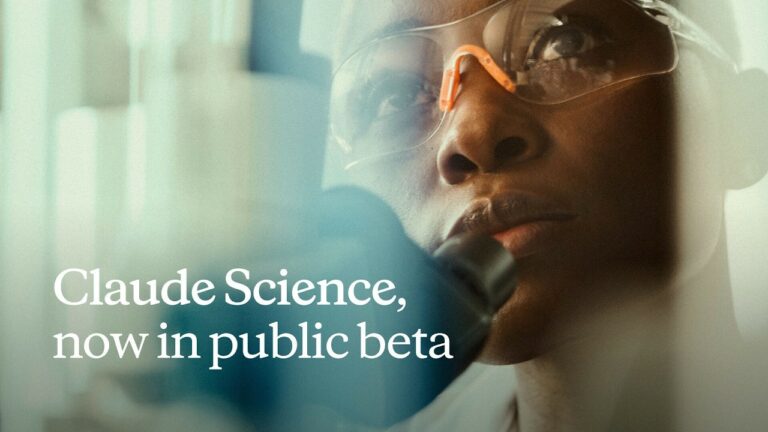 Anthropic lanza Claude Science para acelerar la investigación científica
