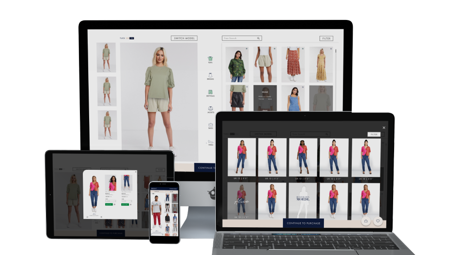 Ropa virtual sales