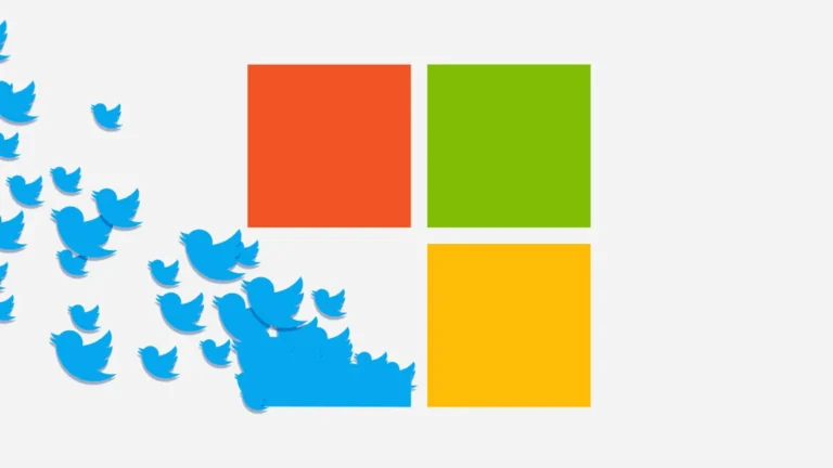 Microsoft golpea a Twitter